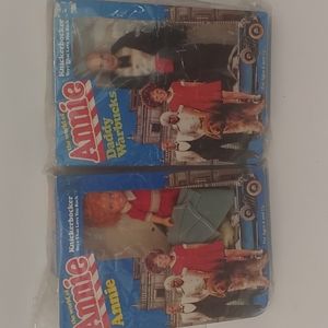 Vintage Annie & Daddy Warbucks Dolls Kickerbocker Toys